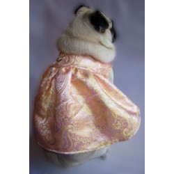 Golden Blush Party Dog Dress