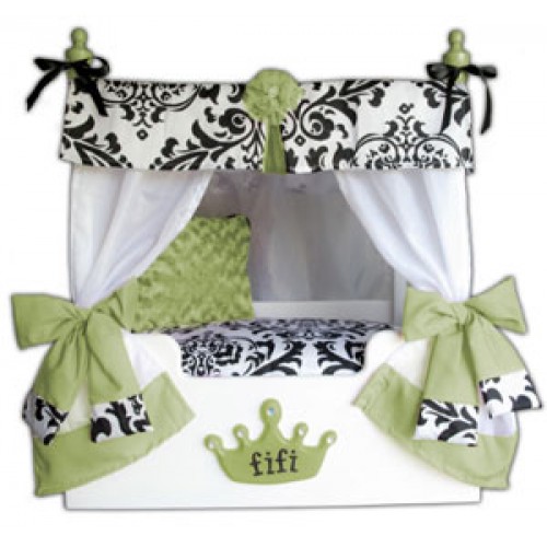 Lime Bella Canopy Pet Bed