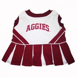 Texas A&M Aggies Cheerleading Dog Dress