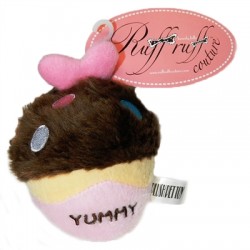 Yummy Chocolate Cupcake by Ruff Ruff Couture - Plush Toy for Dogs